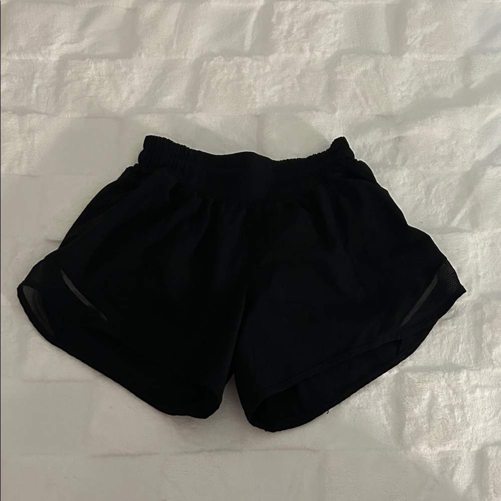 Lululemon Athletica Black Athletic Shorts Size 2 Tall